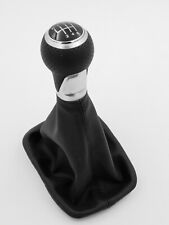 SCHALTKNAUF + SCHALTSACK  passend für SEAT Leon II 1P 05-12 / 6 Gang /12mm! / K1