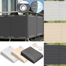 Balkon Sichtschutz Zaun Windschutz Balkonsichtschutz Balkonumspannung HDPE Matte