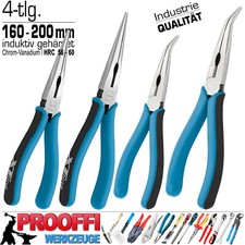 4x Profi Kraft Spitzzange