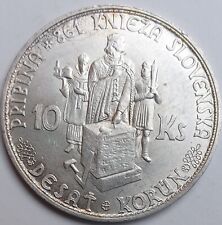 10 Kronen 1944, Slowakei, 500er Silber 