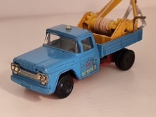Siku V222  Ford F500 Abschleppwagen blau im bespieltem Zustand Bastlermodell