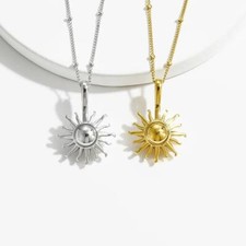 Damen Kette mit Anhänger Gold