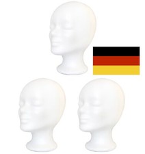 3 x Styroporkopf -