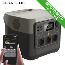 ECOFLOW Refurbished RIVER 2 Pro 768Wh Powerstation 800W Tragbare Solargenerator