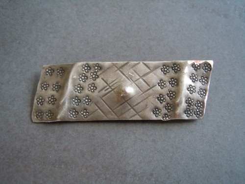 Art deco brosche silberfarbe - art,