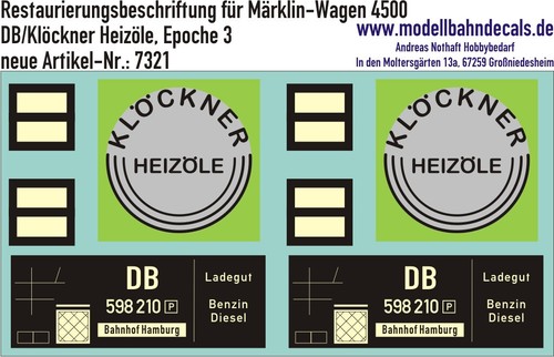 Restaurierungs decals für - h0-restaurierungs-decals,