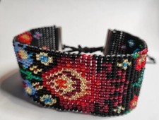 Kunstschmuck Perlen Armband