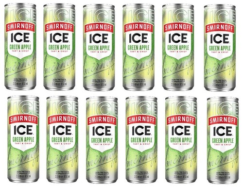 Dosen smirnoff ice green - ice,