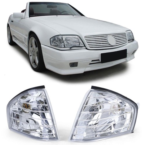 Klarglas blinker chrom - blinker, paar