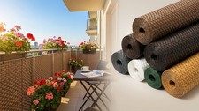 Rattan balkonverkleidung - pe-rattan,