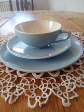 Rar, Selten ! " Melitta Minden Gedeck " Pastell Blau ! 50-er Jahre !