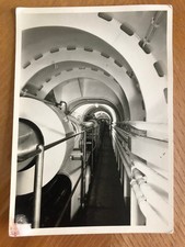 Alte Ansichtskarte Motorschiff Arenberg, Ansicht Wellentunnel, Technik