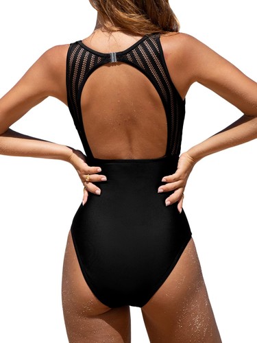 Cupshe badeanzug high neck - cupshe,