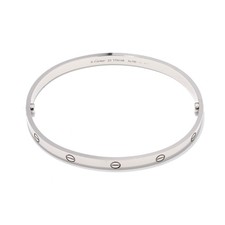 CARTIER LOVE ARMBAND WEISSGOLD