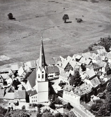 Luftbild jockgrim bei - luftbild,
