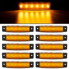 10X 6-LED 12V 24V