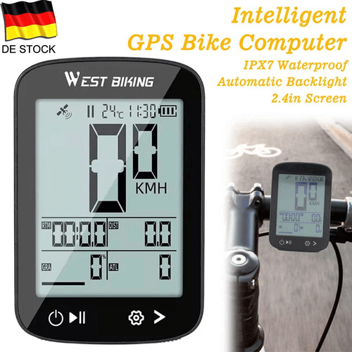 Fahrradcomputer kabellos gps - fahrradcomputer,
