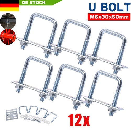 12x bügelschraube bolt - u-bügelschraube, u