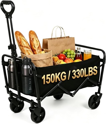 Bollerwagen faltbar 90l - faltbar,