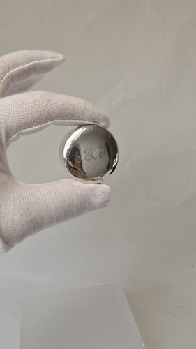 Pillendose aus 800er silber - aus,