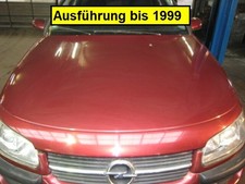Motorhaube Opel Omega Caravan 2.5 V6 B Farbe Rot-met Z549 Kombi