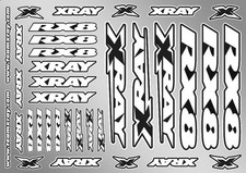 XRAY Karosserieaufkleber RX8