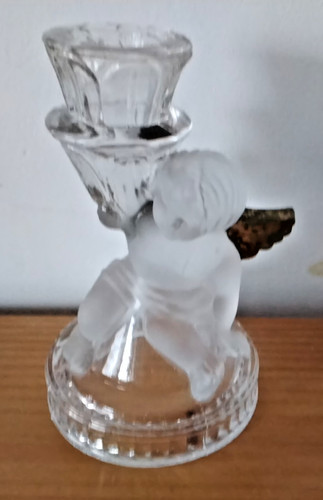 Glaskerzenleuchter mit engel - glaskerzenleuchter,