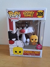 Funko Pop Sylvester und Tweety 309 Flocked