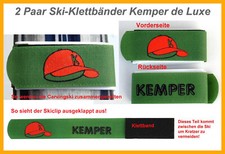 Paar ski klettbänder kemper - 2,