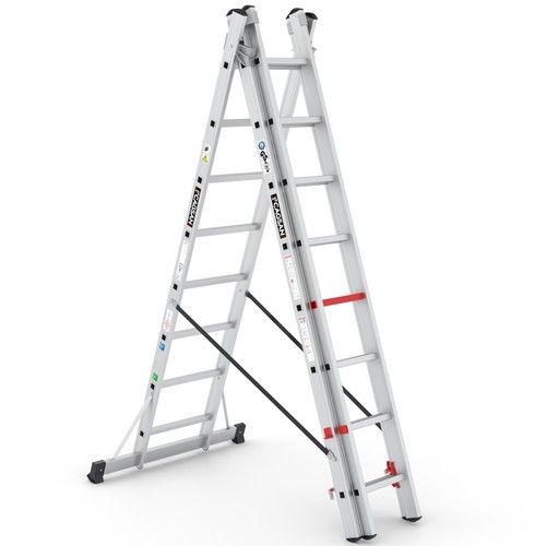 Premium profi mehrzweckleiter - premium,