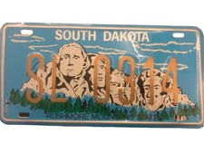 South Dakota Kennzeichen