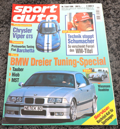 Sport auto 1996 - sport, 3er