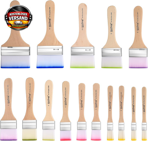 Acrylpinsel set stück für - 15,