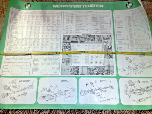 Puch werkstattdatenblatt ein - werkstattdatenblatt, !