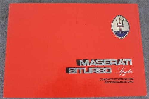 Maserati biturbo spyder - maserati,