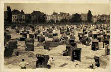 Ahlbeck ~1930/40 Insel Usedom Ostsee Strandleben Promenade Strand Häuser Urlaub