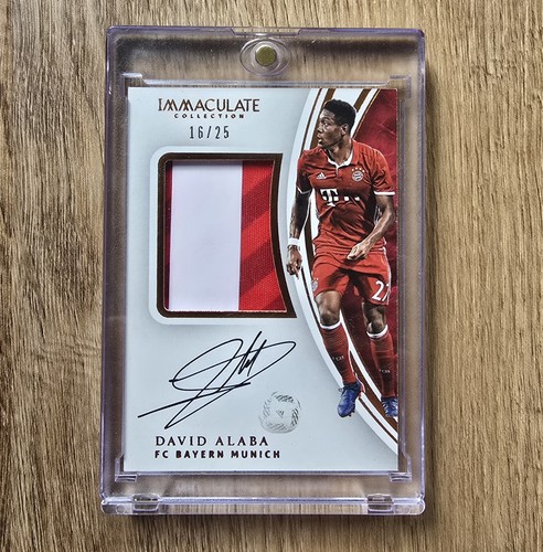 David alaba panini immaculate - alaba,
