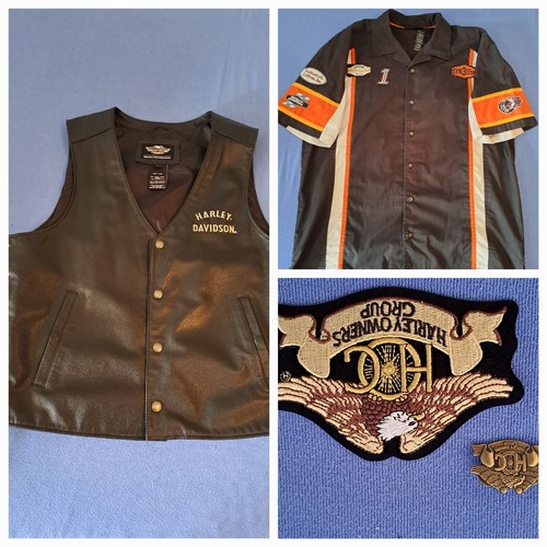 Harley davidson lederweste - harley,