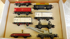 DIETZEL PIKO HERR EHLCKE Kran Eiskühl Güterwagen Konvolut Modelleisenbahn H0 alt