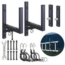 Verstellbares seitliches Montage-Stahlleitergestell für einfache Montage auf Anhängern