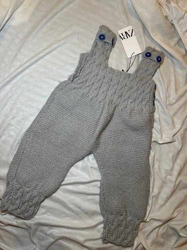 Zara strick latzhose - latzhose, /