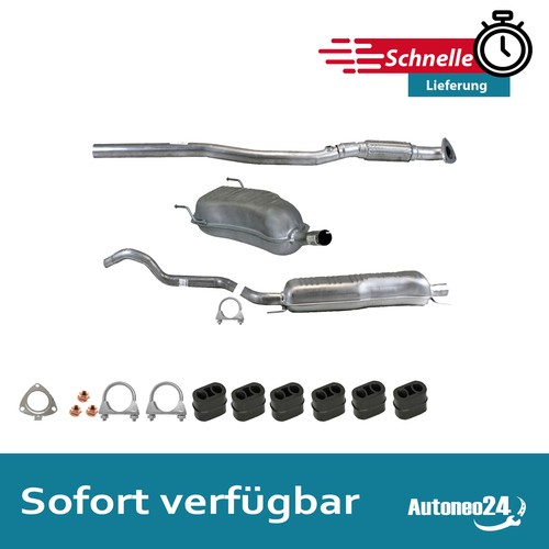 Komplette auspuffanlage für - auspuffanlage,