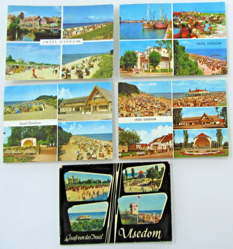 Postkarten lot ddr insel - postkarten,