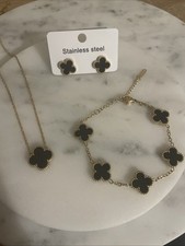 Armband kette ohrringe - 🍀, kette,