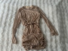 Pailetten Damen Glitzerkleid