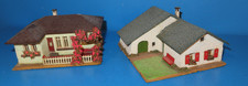 50er Jahre Faller 2 HOLZ Fertigmodelle Bungalows No.280  und No.264 #8493