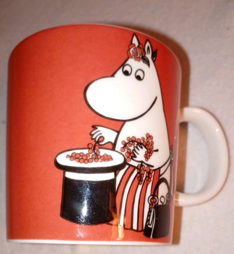 Tasse kaffeebecher rot mumins - rot,