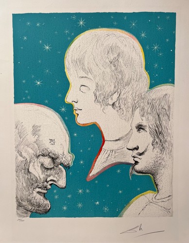 Original lithographie von - original,
