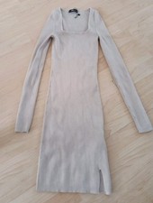 Stretchkleid Minikleid Beige