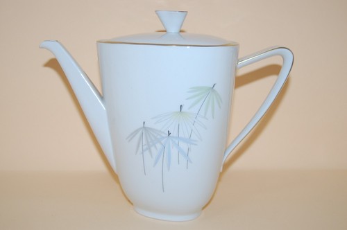 Kaffeekanne goldrand - kaffeekanne,